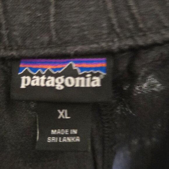 Patagonia Garden Island Pants Pull On Wide  Slit Cropped Pockets Hemp Size XL - Picture 7 of 8